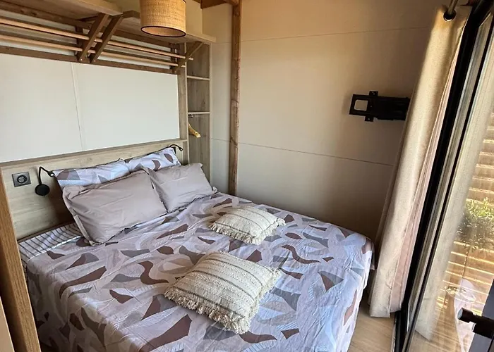 Tiny House Campingplatz Calcatoggio (Corsica)
